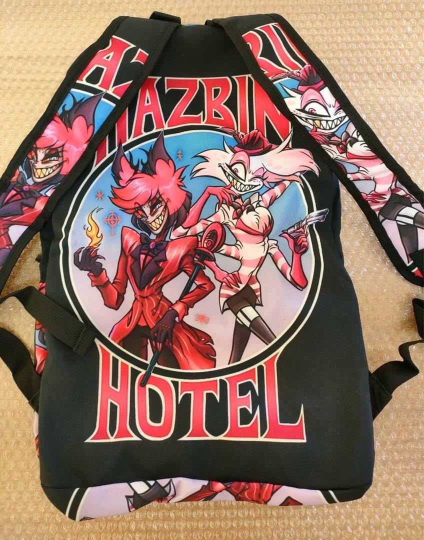 Amazon.co.jp: ハズビンホテル Hazbin Hotel 大型バックパック